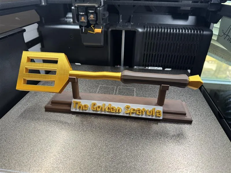 Display Stand for the SpongeBob Golden Spatula