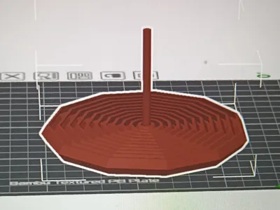 anti-stress toy in the shape of a circle