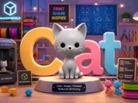 Cute Cat Model