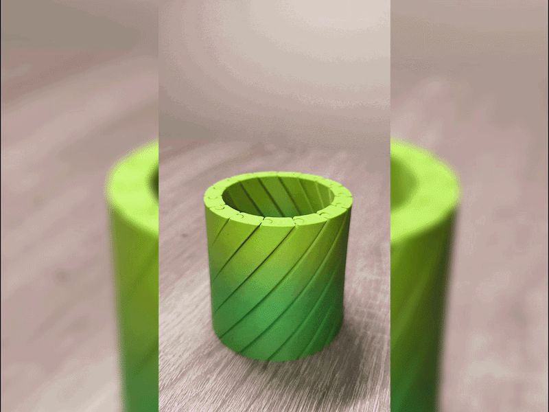 Twist Fidget Cup - Passthrough Fidget Toy