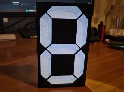 Giant 7 segment display for any usecase