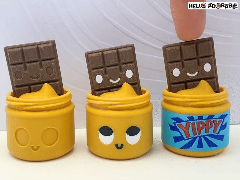 Peanut Butter and Chocolate Fidget Clicker