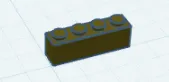 Legos Brick 1x4