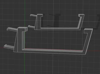 Tobii 5 holder for Odyssey G9 monitor