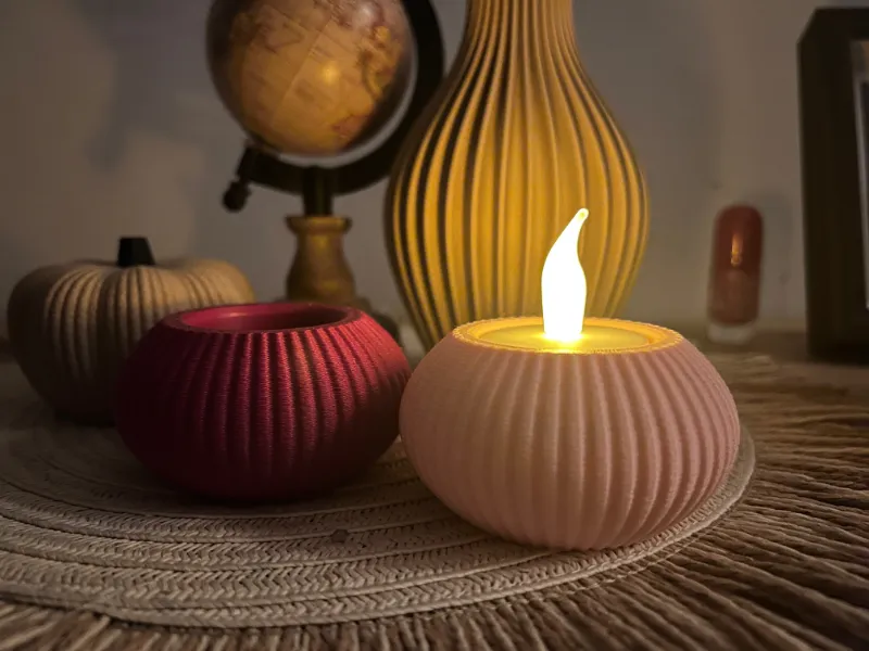 Japandi Tea Candle