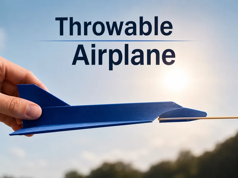 Throwable Airplane