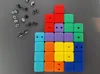 All blocks on one plate