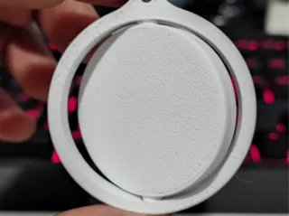 Chaveiro Giratório 3D – Versão para Personalização