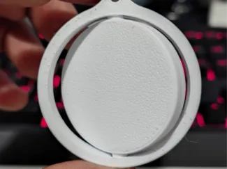 Chaveiro Giratório 3D – Versão para Personalização
