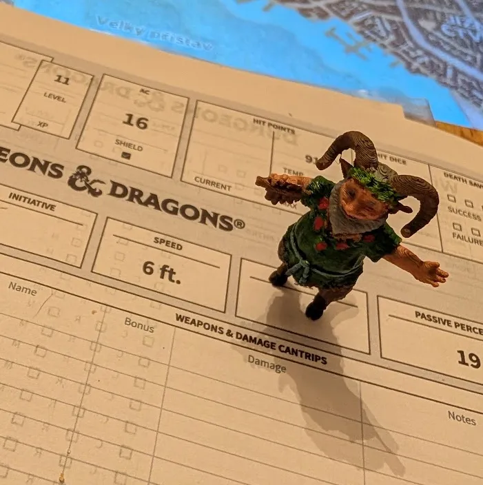 Bb Modals DnD Druid Satyr - Free 3D Print Model - MakerWorld