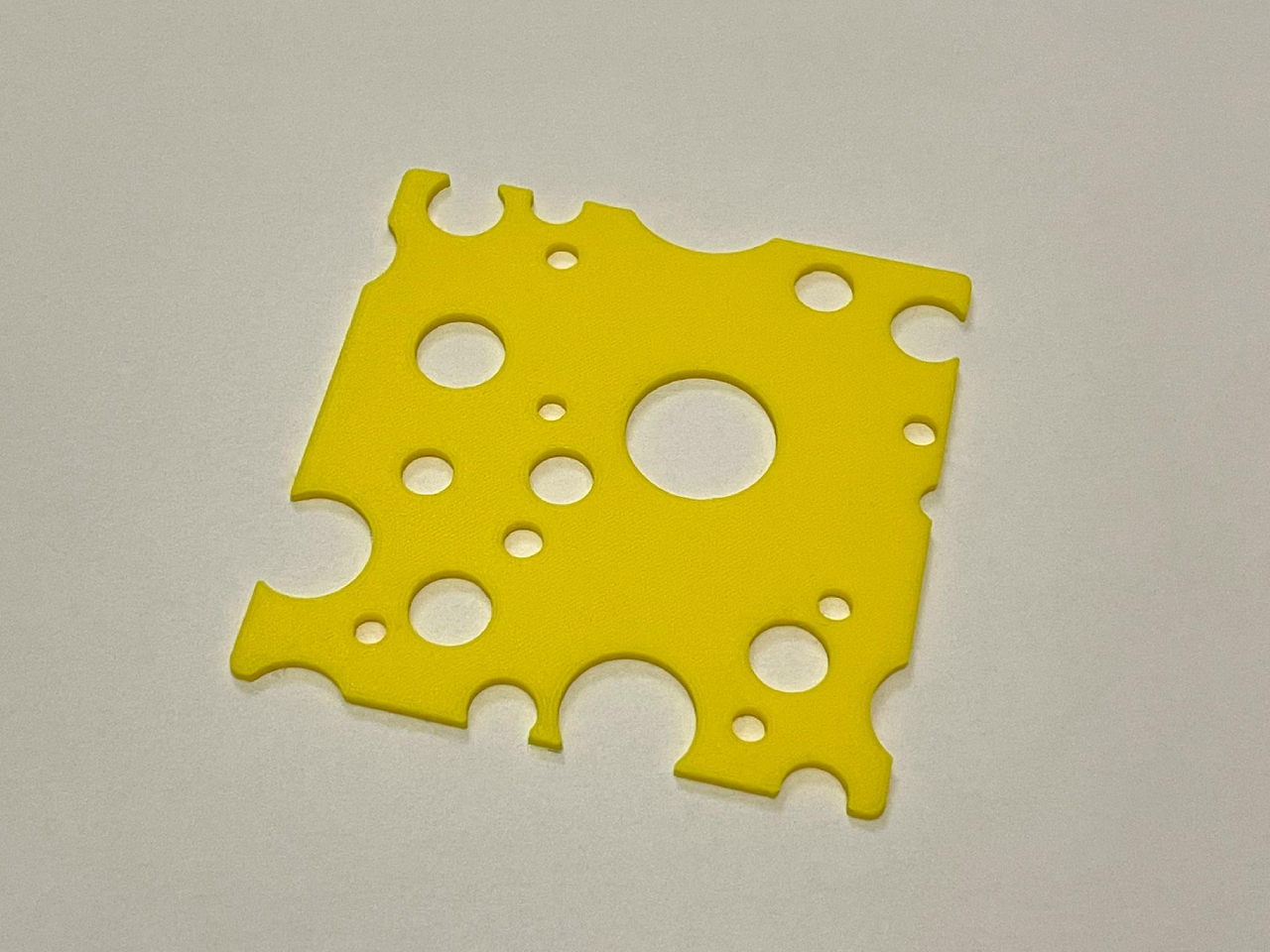 Square Holey/Swiss Cheese Slice