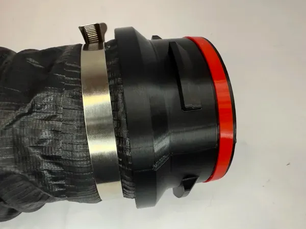 H2D Exhaust Quick Connect Twist-Lock Adapter