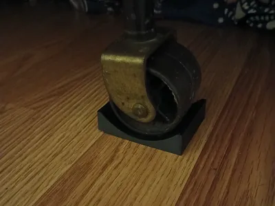 rolling bed frame wheel blocks