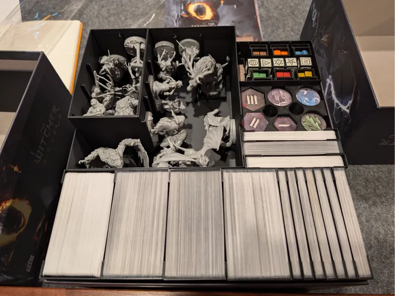 The Witcher: Old World board game All-In organizer