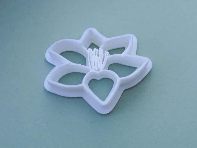 Lily Flower Clay Cutter For Earrings Necklaces
