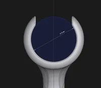 Ø21mm, smooth and textured