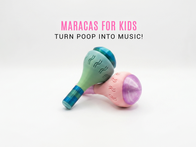 Maracas for kids: Turn Poop into Music!