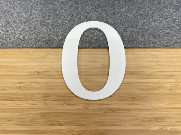 Lettre décorative O
