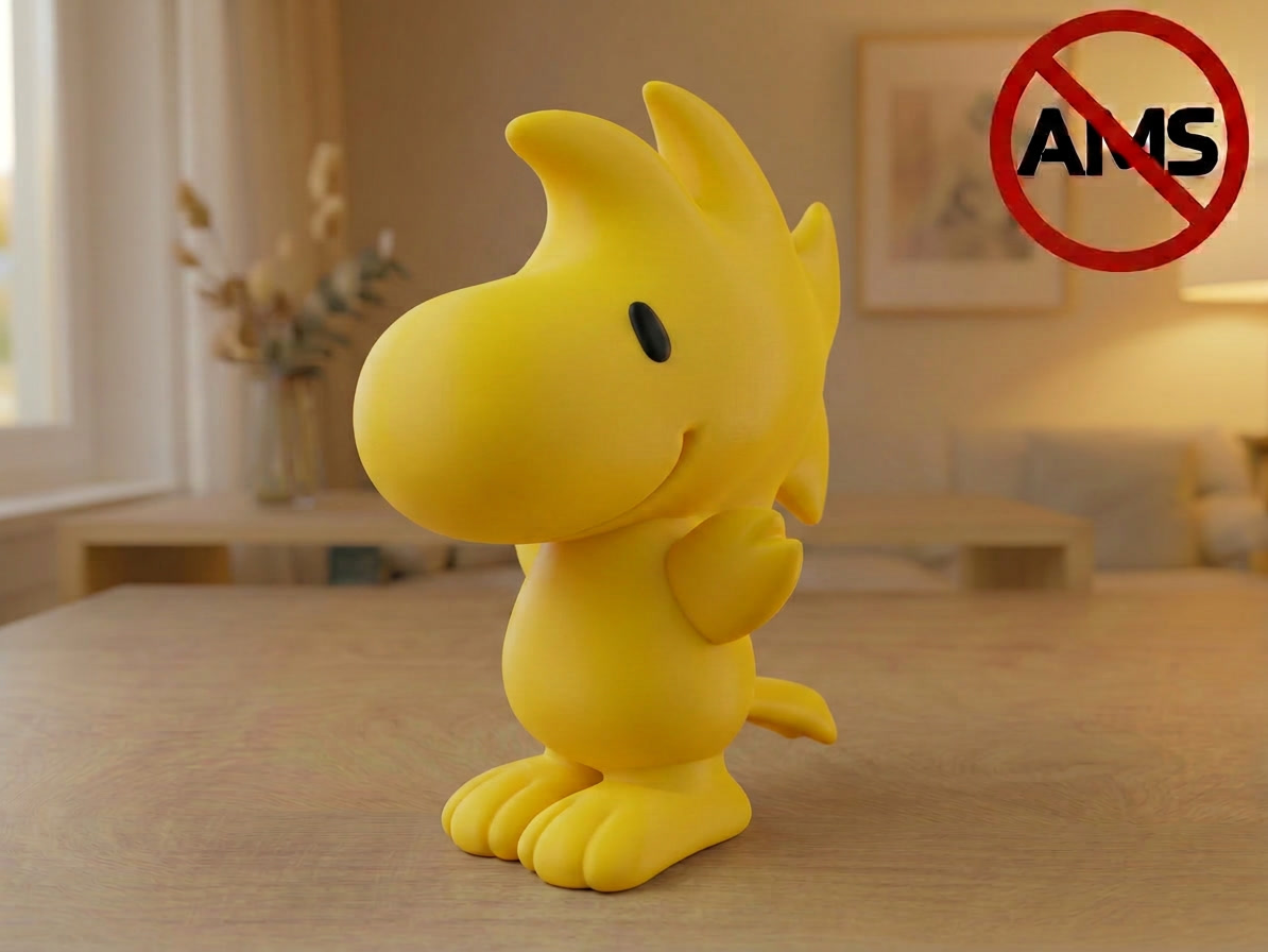 Woodstock – Figurine (AMS + No AMS Versions) - 1