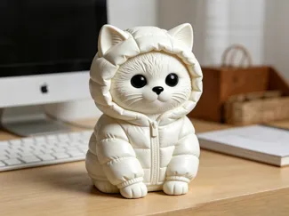 羽绒服猫猫