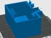 0.1mm layer, 1 walls, 2% infill