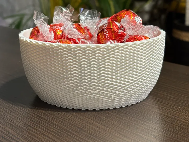 Versatile 3D-Printed Geometric Bowl