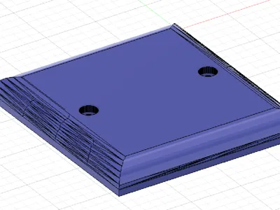 UK Light Switch Cover - Plain