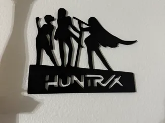 Huntrix Battle Ready Silhouette