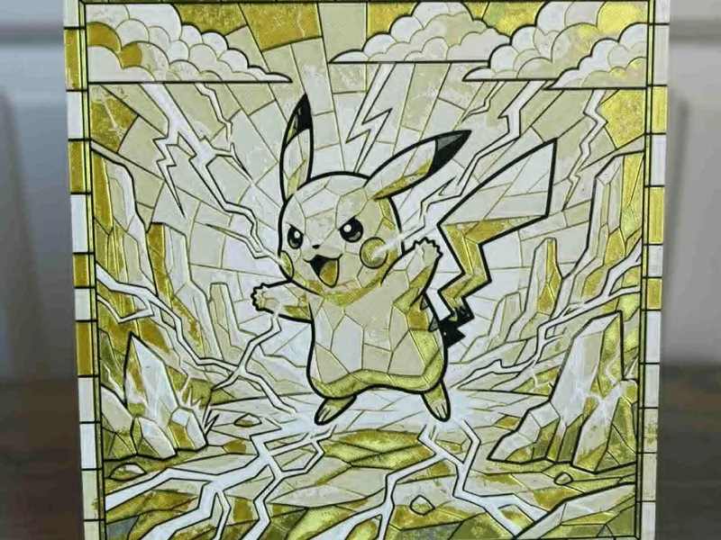 Pikachu Mosaic Series - 3D Wall Art