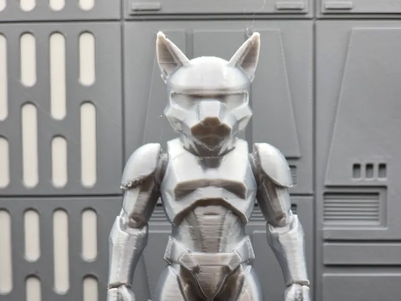 Cat Stormtrooper from the Star Wars Animal Empire