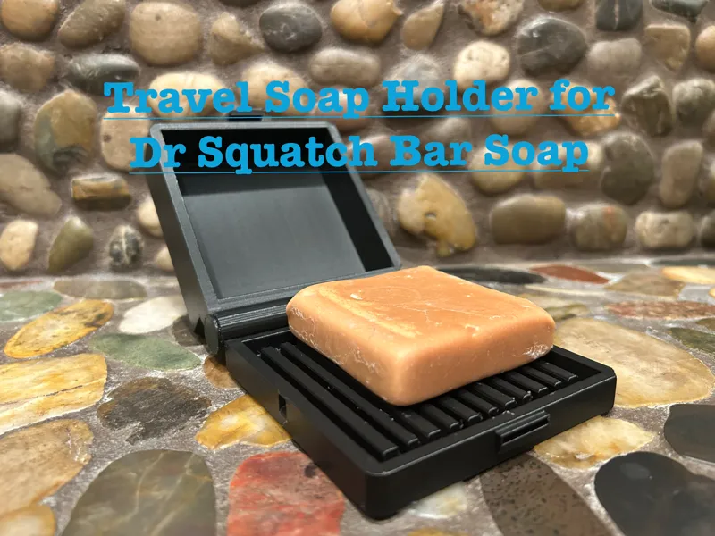 Travel Soap Holder for Dr Squatch Bar Soap