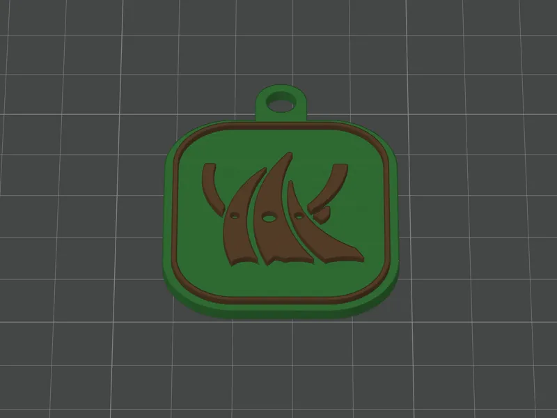 Keychain Stronhold fraction