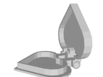The "Everlasting" Hinged Heart Box