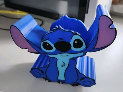 Stitch crayon organizer