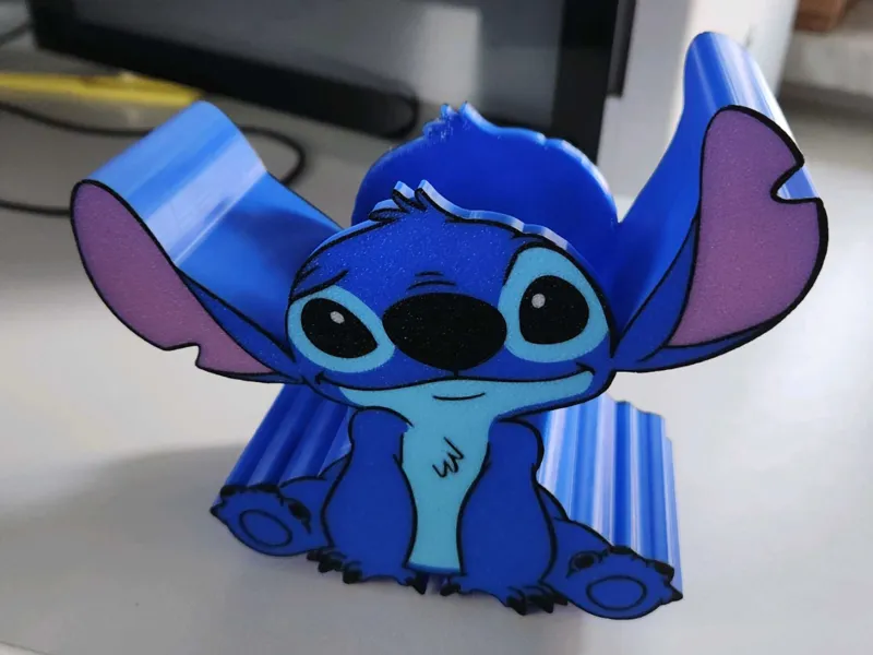 Stitch crayon organizer