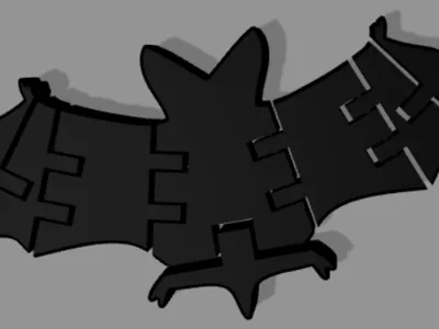 Flexi Bat Fidget Toy
