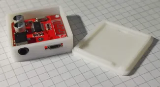 Bluetooth 5.0 Audio jack receiver housing