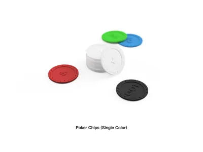 Poker Chips (Single Color)