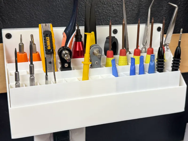 French cleat small tool holder, parametric