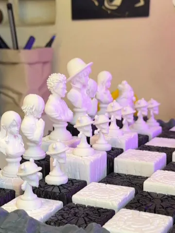 Accesorio para impresora 3D: One Piece Chess Pieces — vista de referencia 2