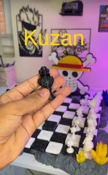 Accesorio para impresora 3D: One Piece Chess Pieces — vista de referencia 4
