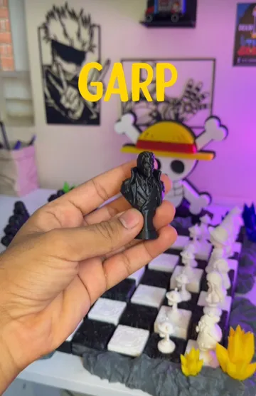 Accesorio para impresora 3D: One Piece Chess Pieces — vista de referencia 5