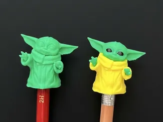 Baby Yoda pencil topper