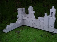 Ruine d'angle pour décor de figurines — photo 2