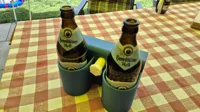 Dual Pool Cup Holder, Screw Clamp + Punchhole - PETG (Typ2)