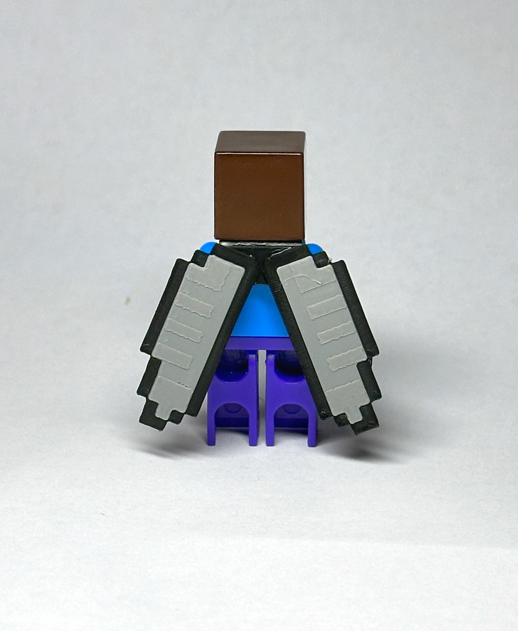Miniatura 2 do modelo 3D 我的世界鞘翅（一体打印、可动） 