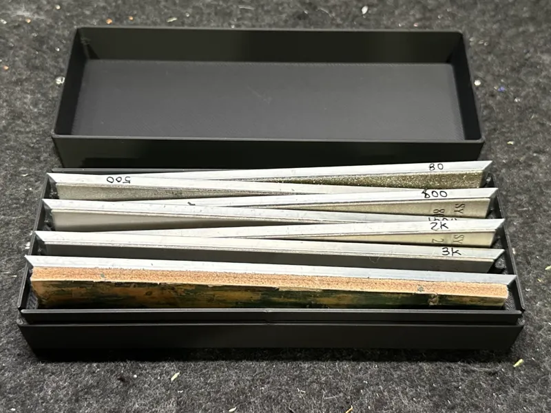 SyTools Diamond Sharpening Stone Storage with Lid