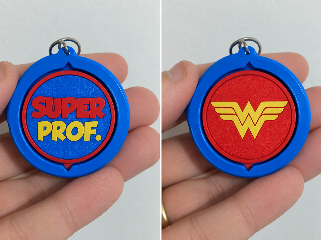 Chaveiro Giratório Super Prof. – Professora - 1