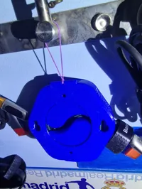 Added holes for surface fixing and hanging with a cord