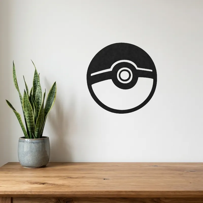 Wall art Pokeball